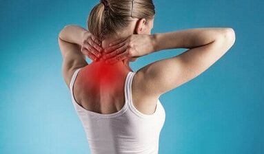 Die Hauptmanifestationen der zervikalen Osteochondrose